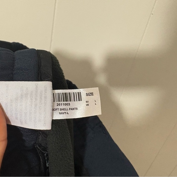 Bearskin Tactical Supply Co Soft Shell Pants Navy Blue Size L New - Picture 11 of 11